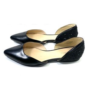 Nine West Beulah D’orsay Studded Flats